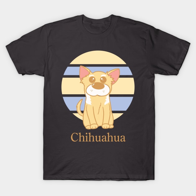 Cute Dogs illustrations - Chihuahua T-Shirt by MariOyama